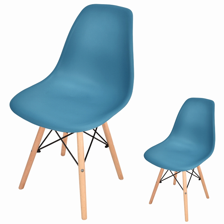 美品 Vitra Eames イームズ シェル サイド チェア ペールブルー 青 美