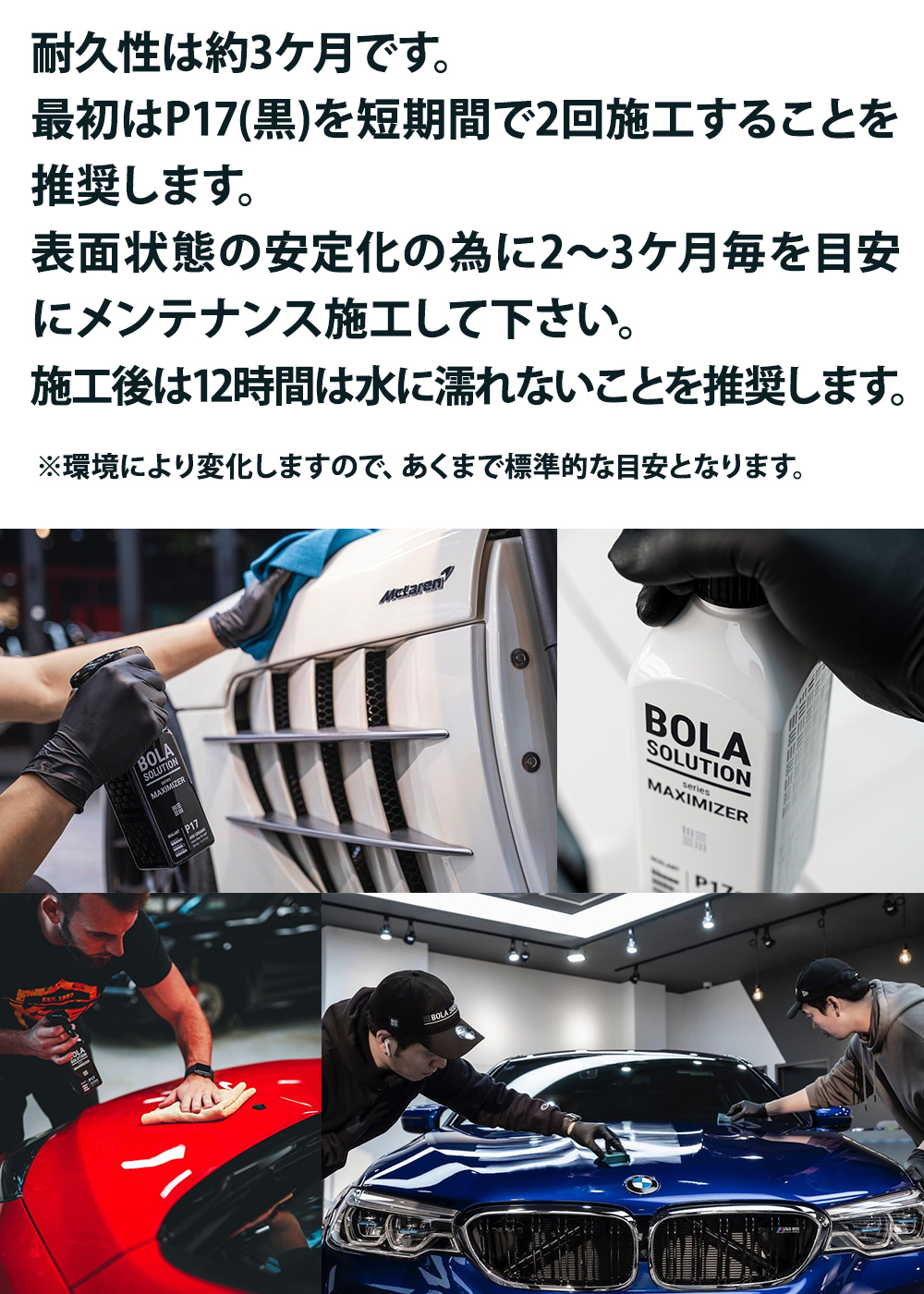 BOLASOLUTION コーティング剤 車 セラミックトップコート BolaSolution