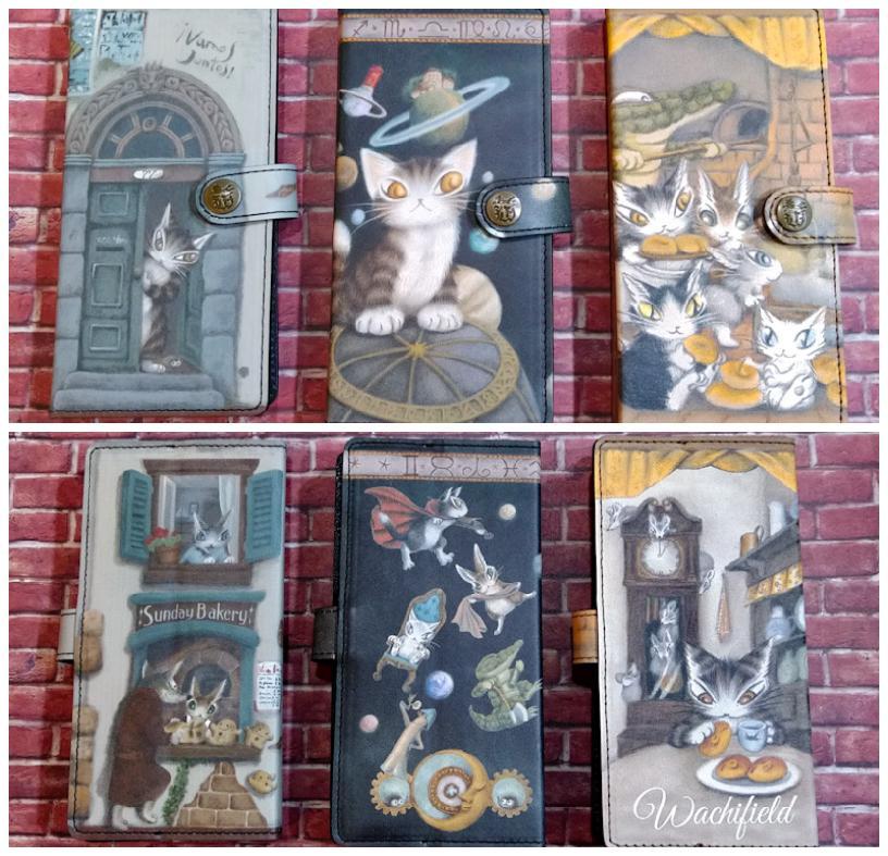 ダヤン スマホケース わちふぃーるど レザー アート スマホケース