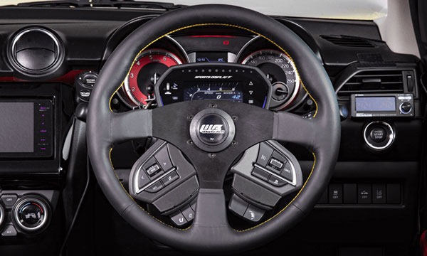 ワークスベル/Works Bell 純正ステアリングスイッチ移設キット A1フル