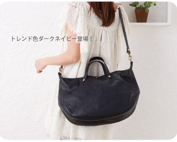 CI-VA（チーバ） 【セール40% OFF】CI-VA ヌメ革 舟型2WAYバッグ