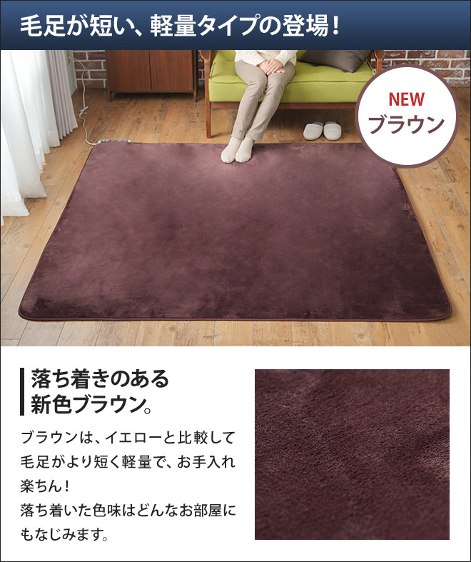 ゼンケン 電気ホットカーペット 電磁波カット 2畳用 カバー付