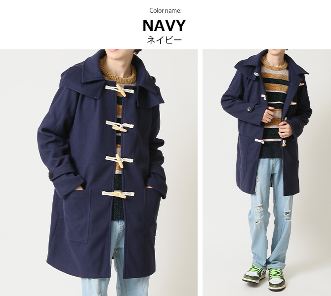 ARCADE（アーケード） ダッフルコート メンズ フード ハーフコート