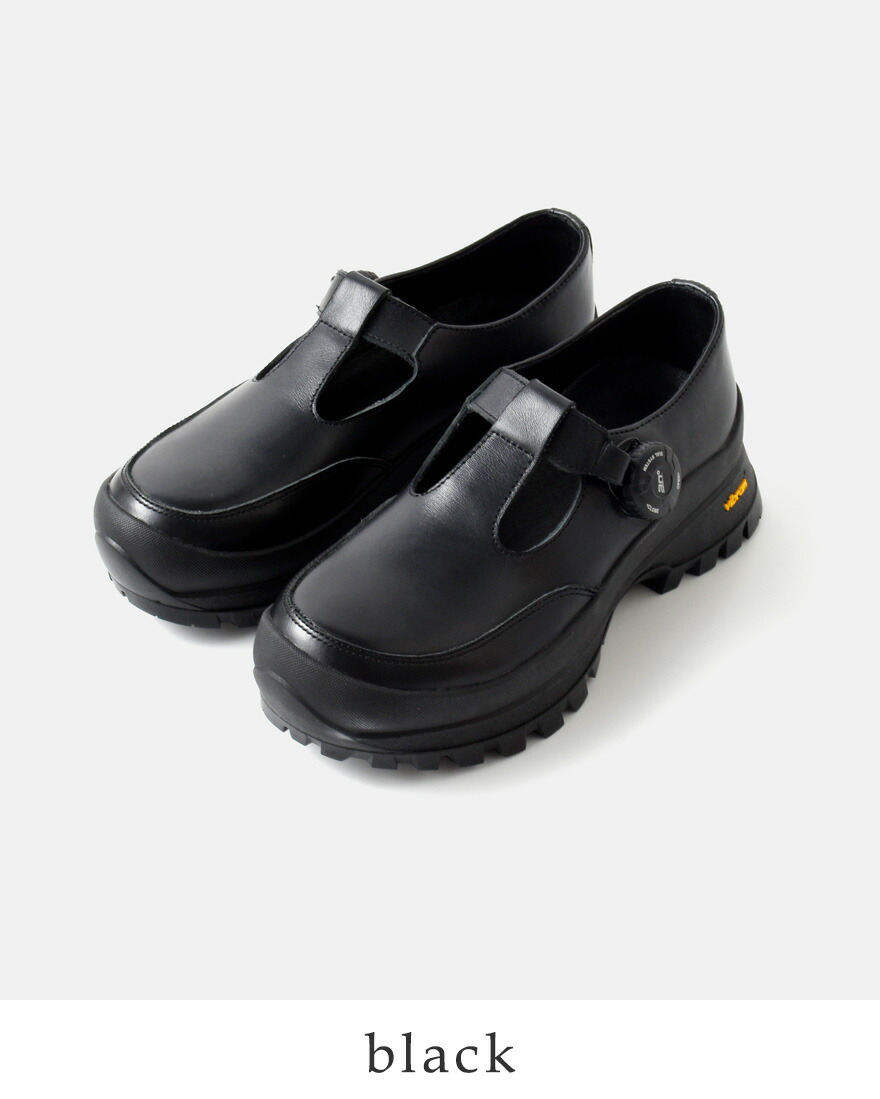 molle shoes（モールシューズ） 撥水 カウレザー Tストラップ フリー
