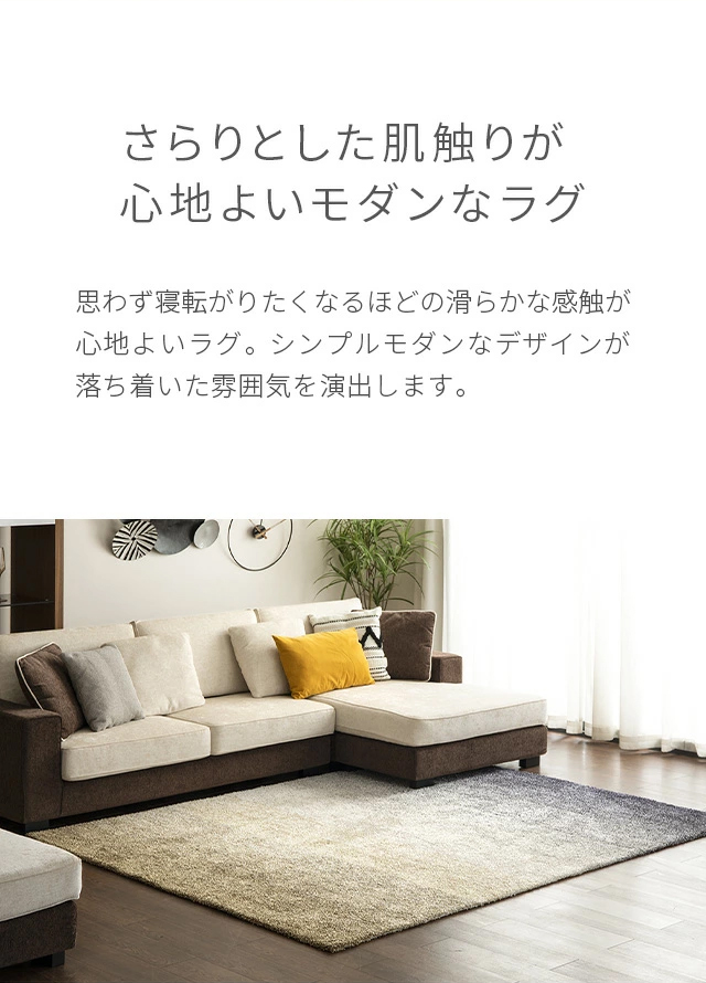 ARMONIA（アルモニア） ラグ カーペット 国産 日本製 デザインラグ