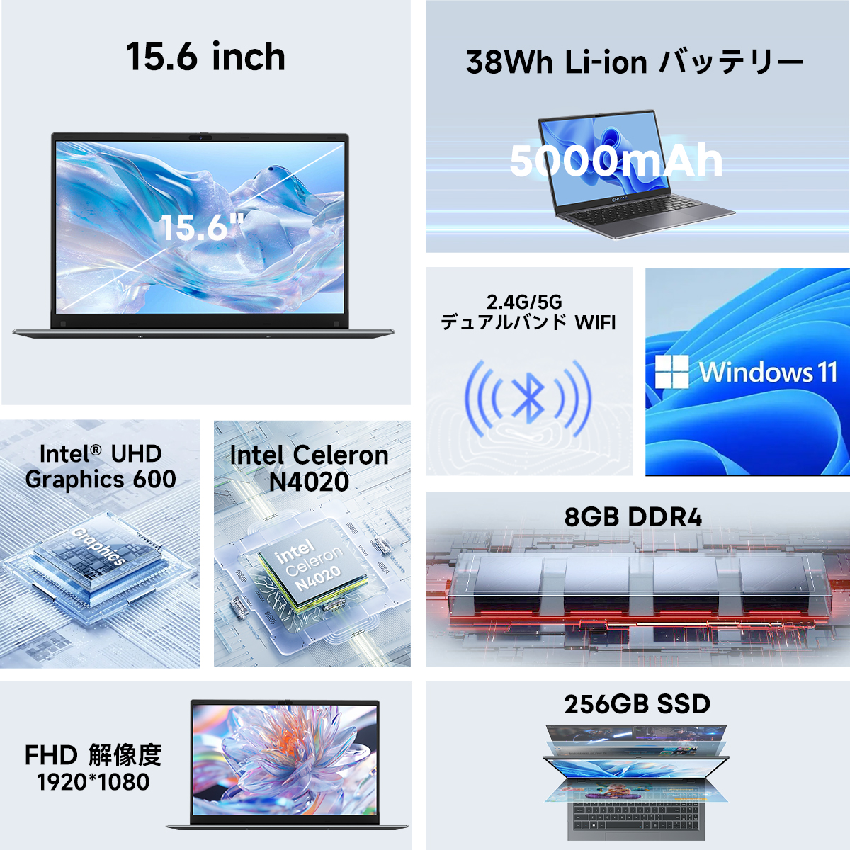 CHUWI（ツーウェイ） 爆買 WPS Office付き ノートパソコン Win11