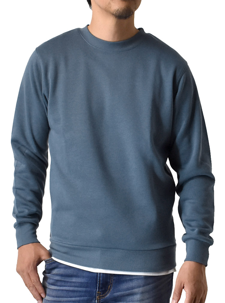 ARUGE（アルージェ） スウェット トレーナー メンズ TC裏起毛