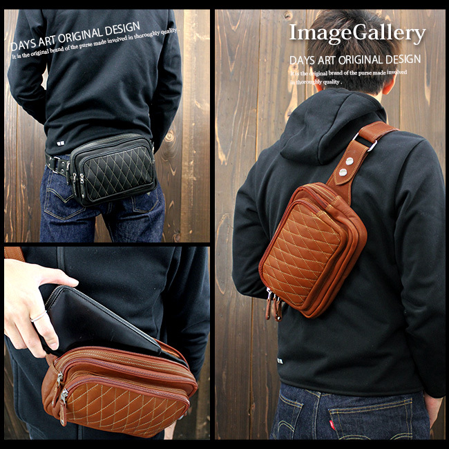DAYSART（デイズアート） バッグ メンズ ボディバッグ 本革 レザー