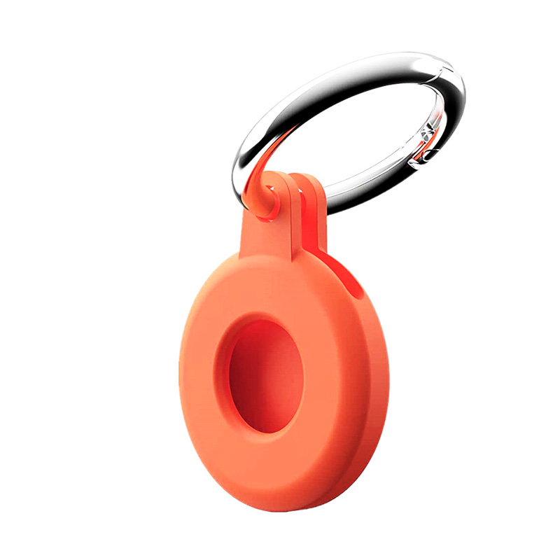 AirTag シリコンケース 4個 セット ストラップ付き エアタグ 保護