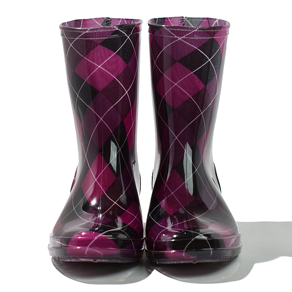レインブーツ レディース 長靴 レインシューズ 女性 完全防水 雨 花柄