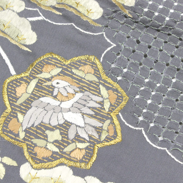 着物 帯 精緻縫い 祈繍工芸 汕頭刺繍 蘇州刺繍 袋帯 あすかや [商品