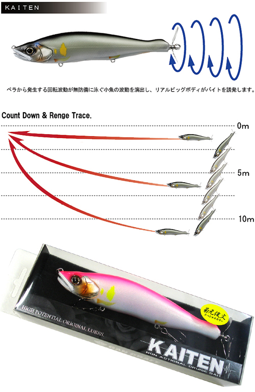 カイテン ガンクラフト カイテン 178 菊元俊文SPカラー : バック