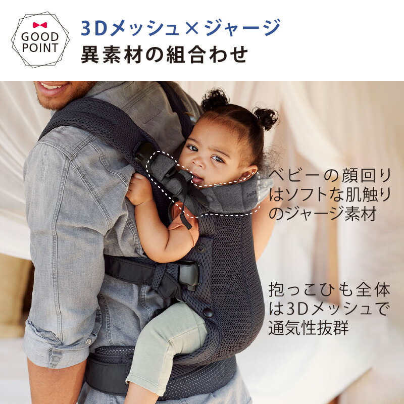 BABYBJORN（ベビービョルン） 抱っこ紐 ハーモニー ネイビーブルー