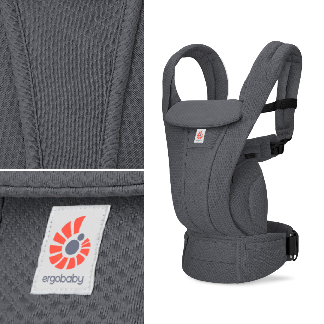 エルゴベビー オムニ デラックス グラファイトグレー｜エルゴ 抱っこ紐