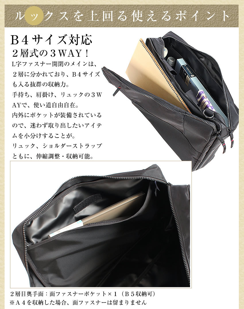 PORTER ポーター ネットワーク 3WAYバッグ 662-08383 ビジネスバッグ