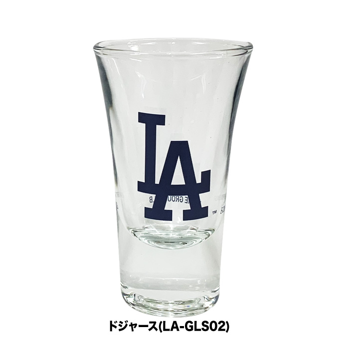 あすつく イーカム MLB ガラス ショットグラス 人気球団 ヤンキース