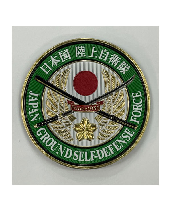 桜刀ワッペン(陸上自衛隊/迷彩/ワッペン/おみやげ/記念品/サバゲー