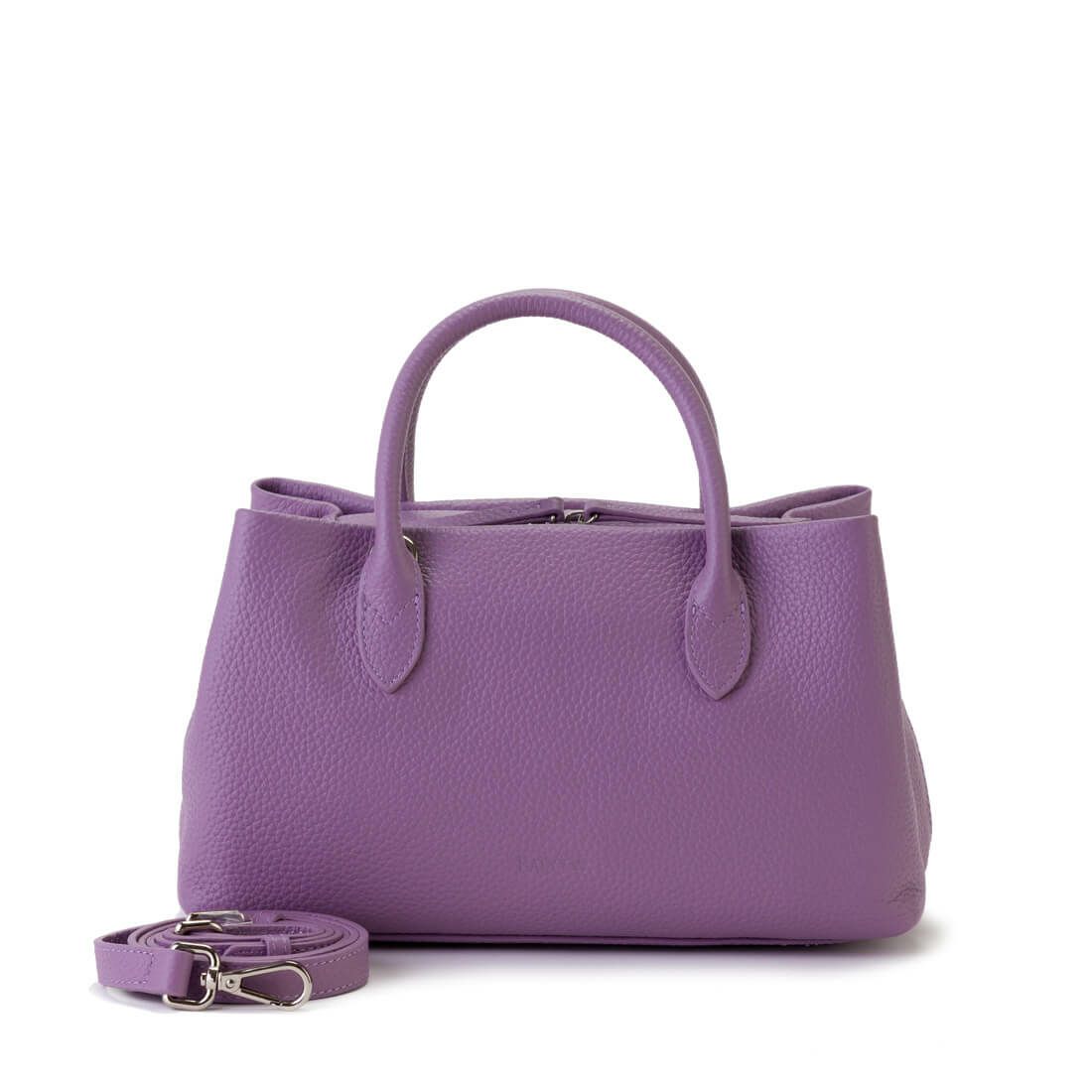 BARCOS（バルコス） シュリンクレザー3層ハンドバッグ＜グラッツェ