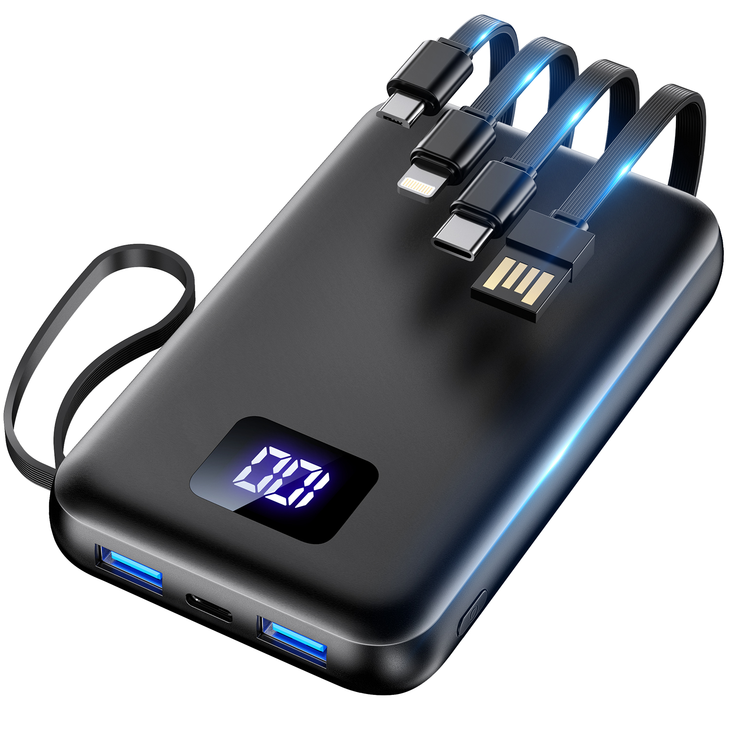 防災備品！クーポンで2682円！】 モバイルバッテリー 軽量 超大容量