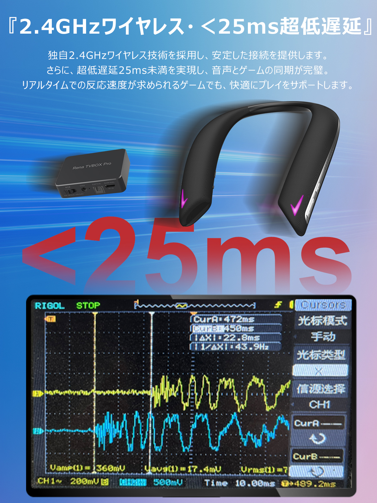 割引クーポンあり！ ゲーミングネックスピーカー 遊音 思いやりゲーム
