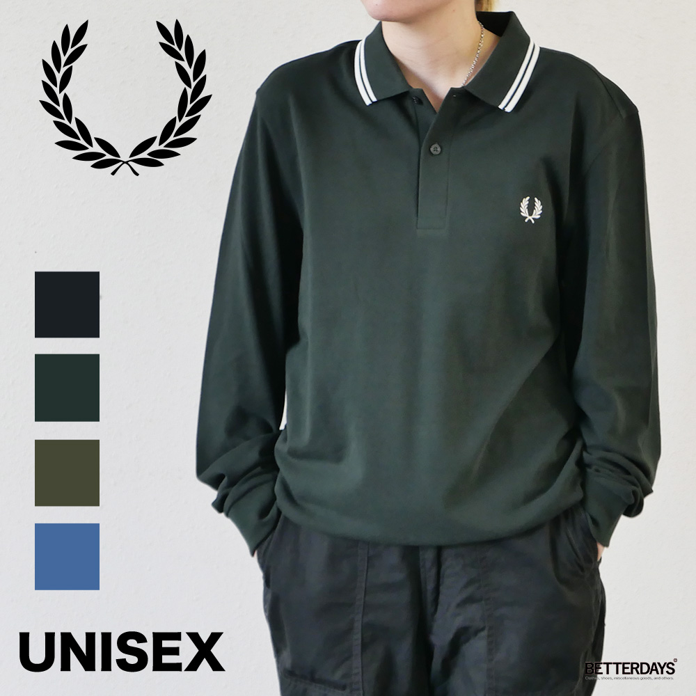 FRED PERRY（フレッドペリー） 長袖ポロシャツ メンズ M3636_LS TWIN