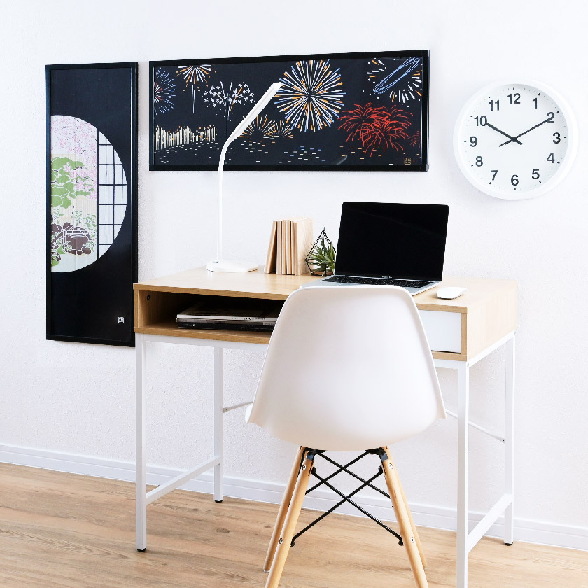 壁を傷つけずに飾れる 手ぬぐい額縁 WALL・IT 縦長 横長 手拭い 額 UV