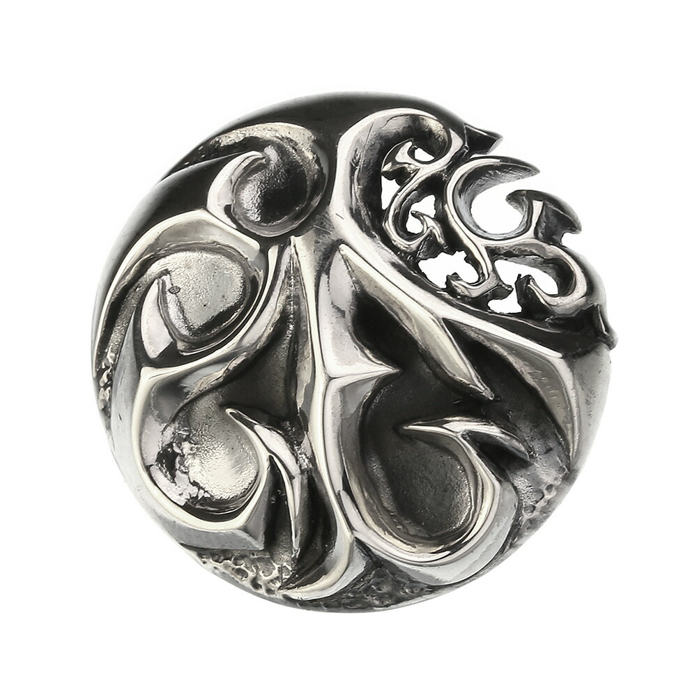 Binich（ビニッチ） コンチョ コンチョボタン ネジ式 シルバー925 彫刻