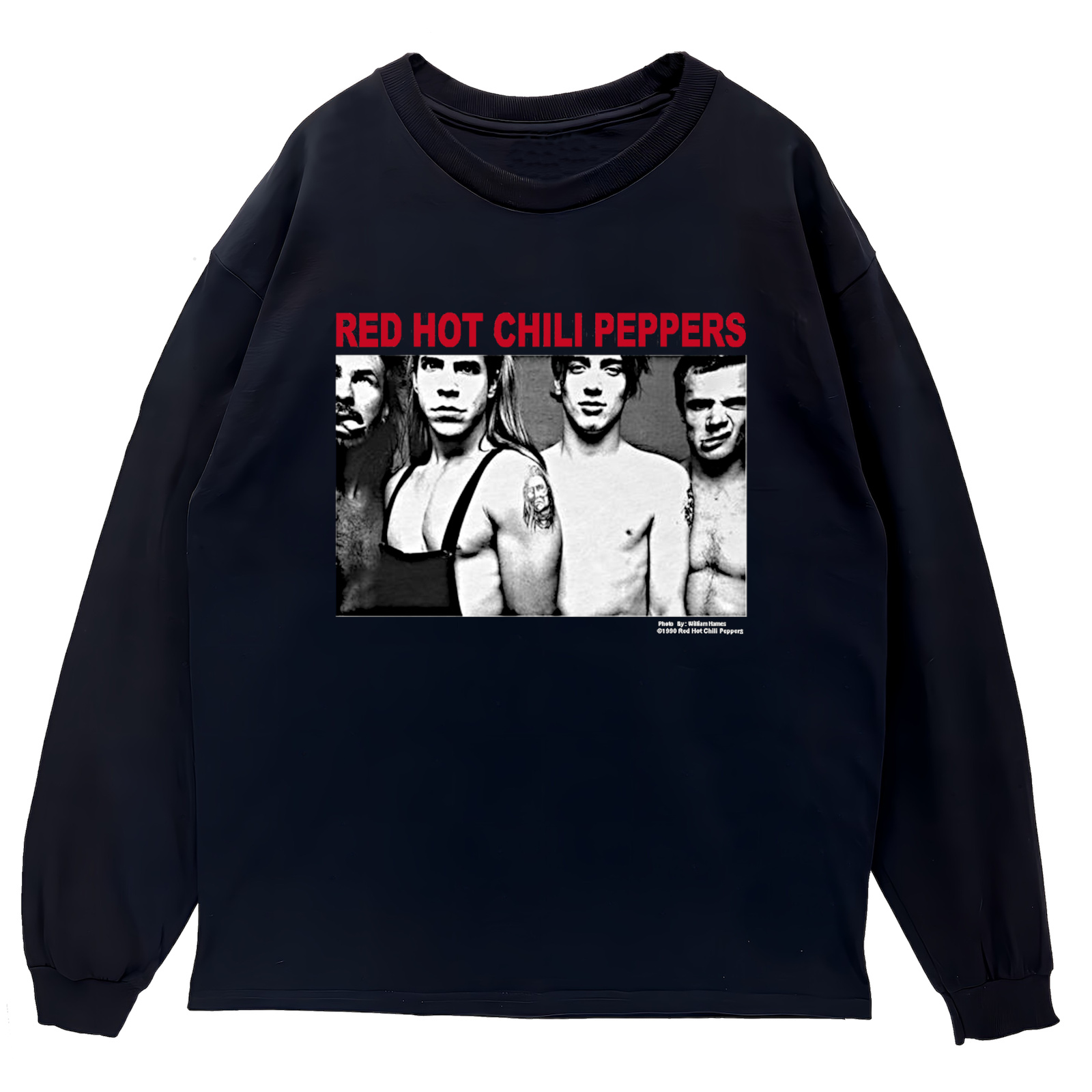 リブあり]レッドホットチリペッパー レッチリ ロンT 長袖 ロング