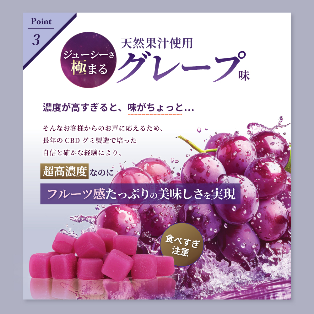 CANNACREATE CBN グミ 18粒入 CBN 2700mg CBN150mg/粒 CBD 高濃度