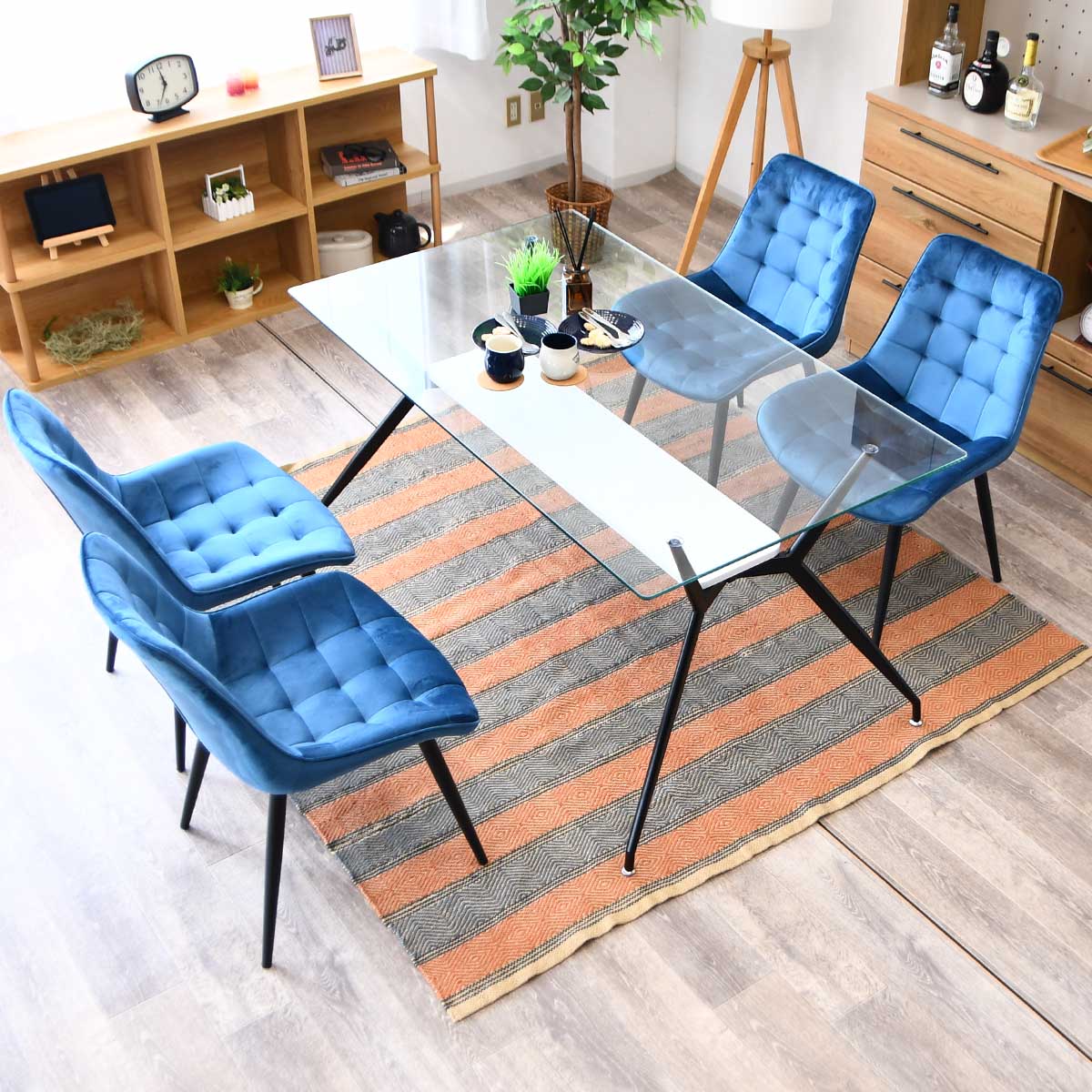 2/28＆3/1限定 10%OFFセール】ダイニングテーブルセット 5点セット