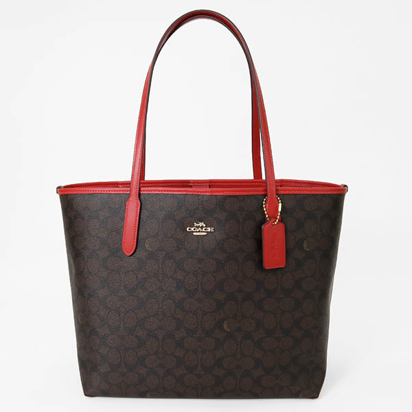 COACH（コーチ） トートバッグ レディース シグネチャー キャンバス