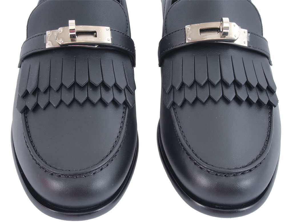 HERMES（エルメス） ローファー レディース 38 24.5cm位 ケリー