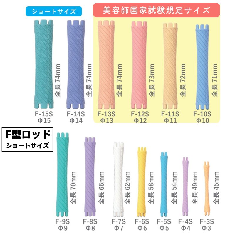 エバーメイト 送料300円/3点まで ニューエバーロッド F型 F-10S 美容師