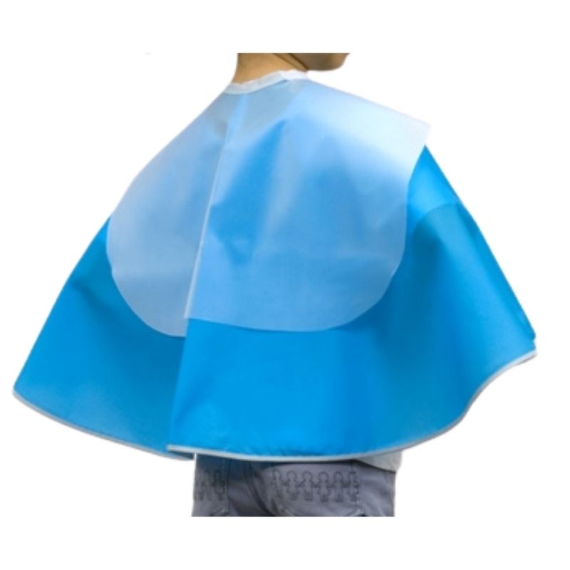 理美容室 こども キッズ シャンプークロス ケープ 日本製 首の細い方に