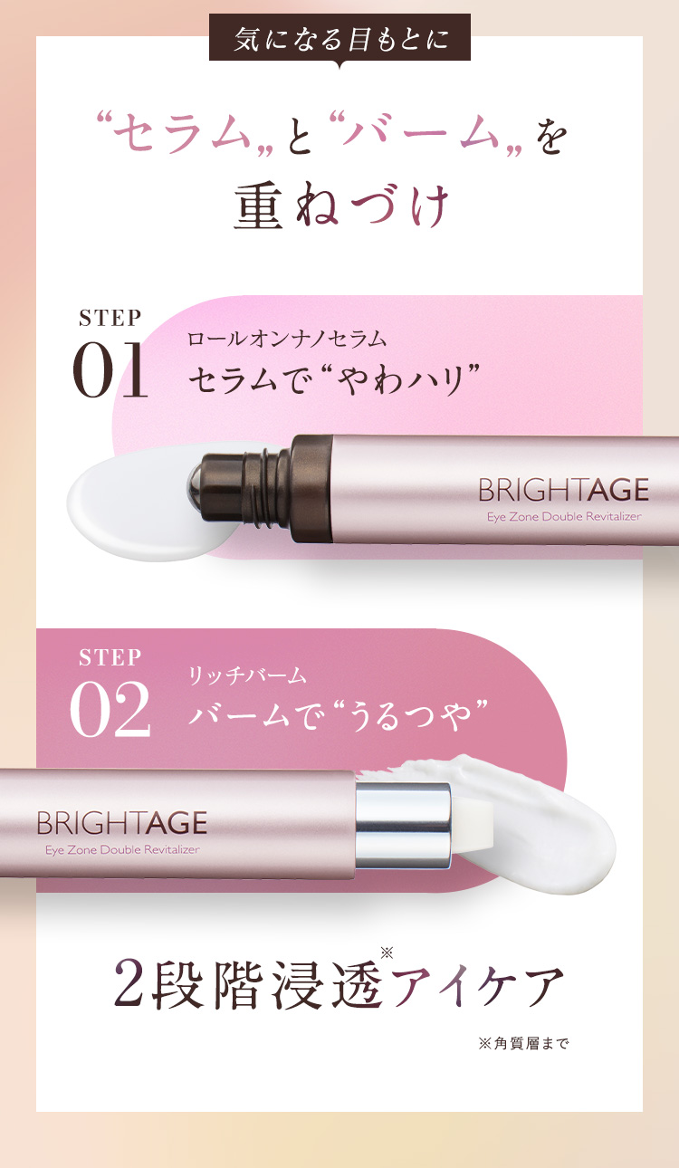 BRIGHTAGE アイゾーン ダブルリバイタライザー（レフィル対応