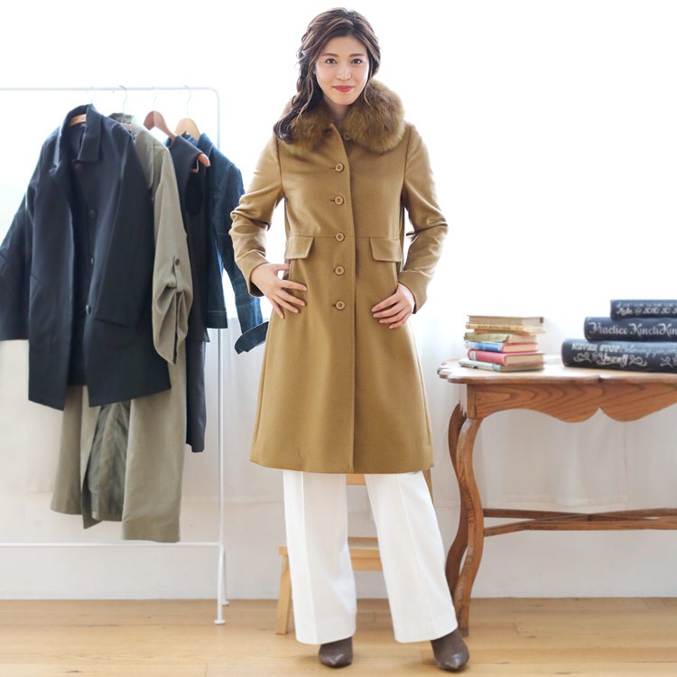 sankyo shokai（三京商会） ＜爆買＞[10%offクーポン]カシミヤ コート