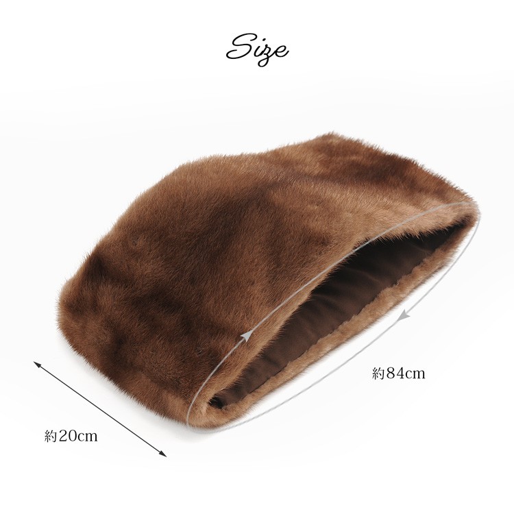 sankyo shokai（三京商会） ＜爆買＞ミンクネックウォーマー スヌード