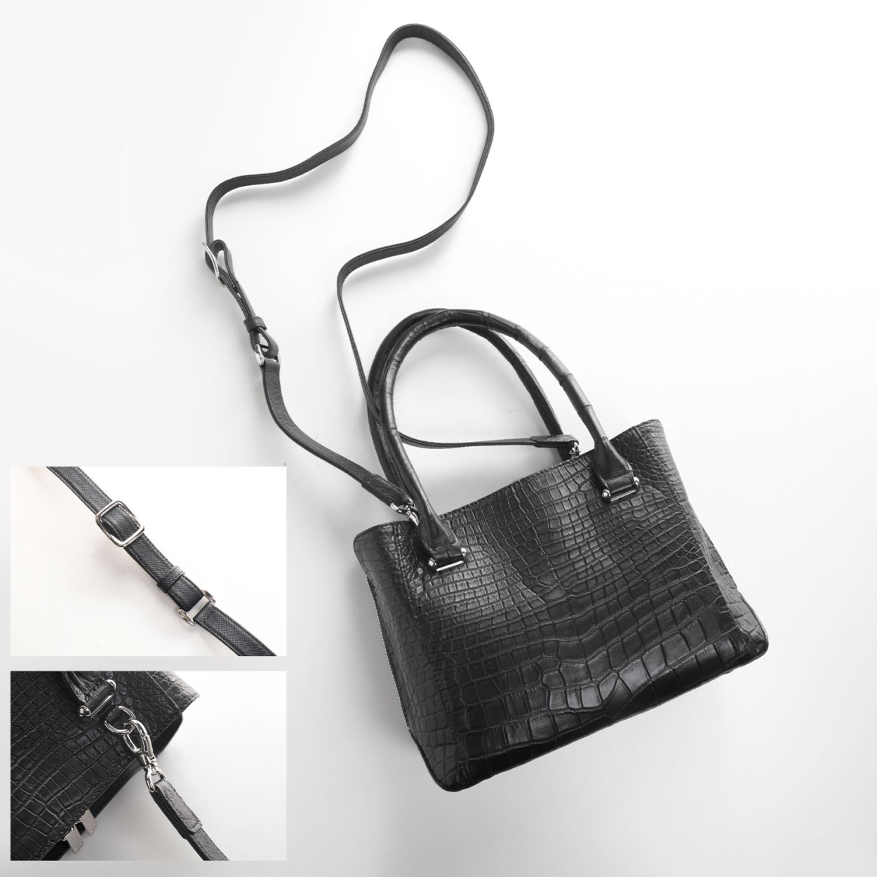 sankyo shokai（三京商会） ＜爆買＞クロコダイル ハンドバッグ