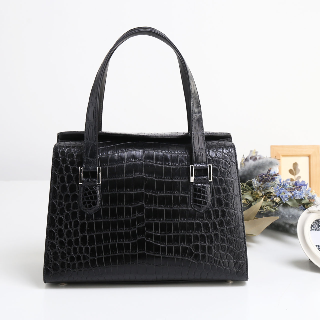 sankyo shokai（三京商会） ＜爆買＞クロコダイル ハンドバッグ