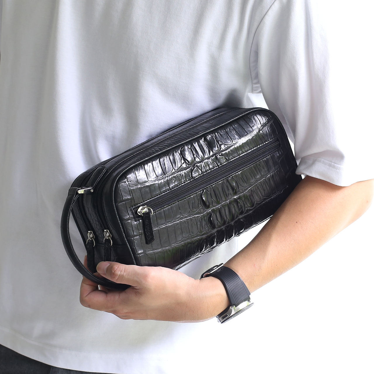 sankyo shokai（三京商会） ＜爆買＞ナイルクロコダイル ホーンバック