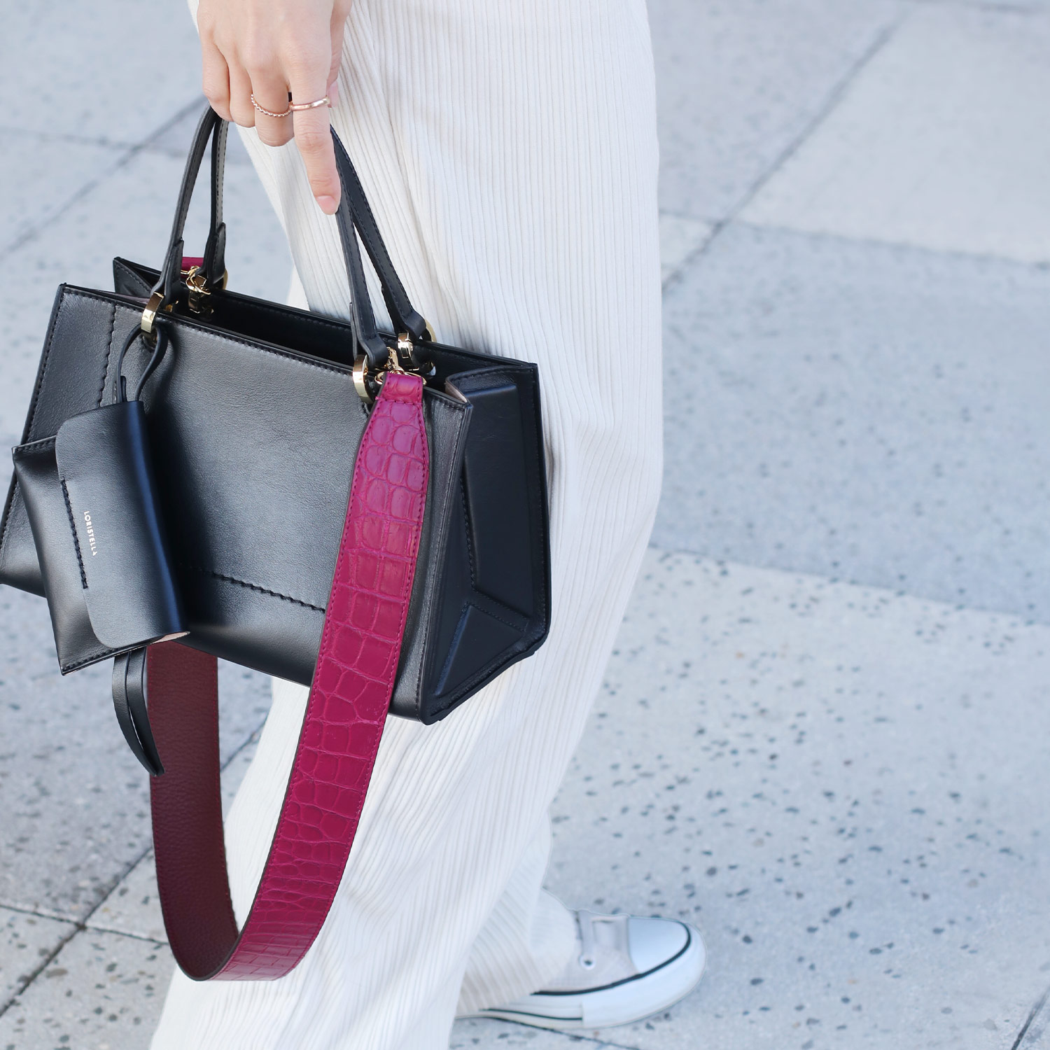 sankyo shokai（三京商会） ショルダーストラップ 太め 40mm