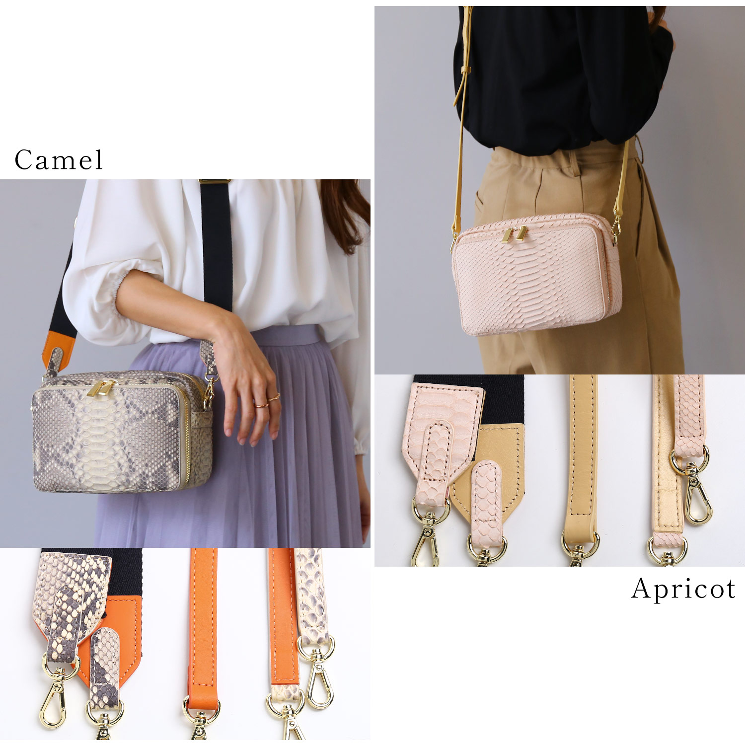 sankyo shokai（三京商会） ＜爆買＞パイソン ショルダーバッグ ［3