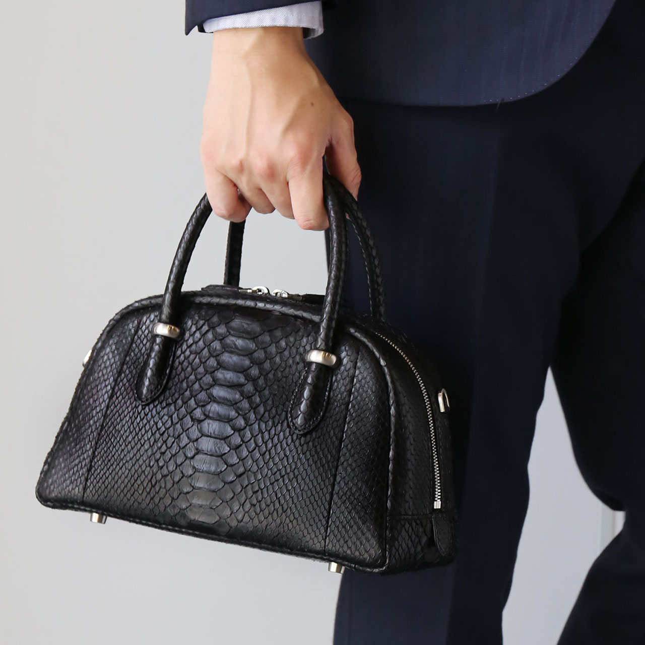 sankyo shokai（三京商会） ダイヤモンド パイソン メンズ 2WAY