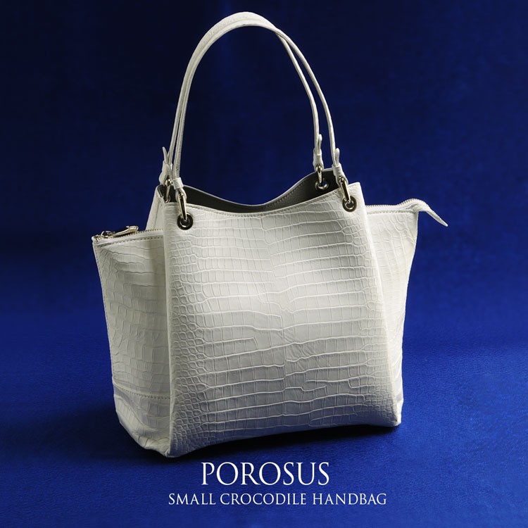 sankyo shokai（三京商会） スモール クロコダイル レディース バッグ