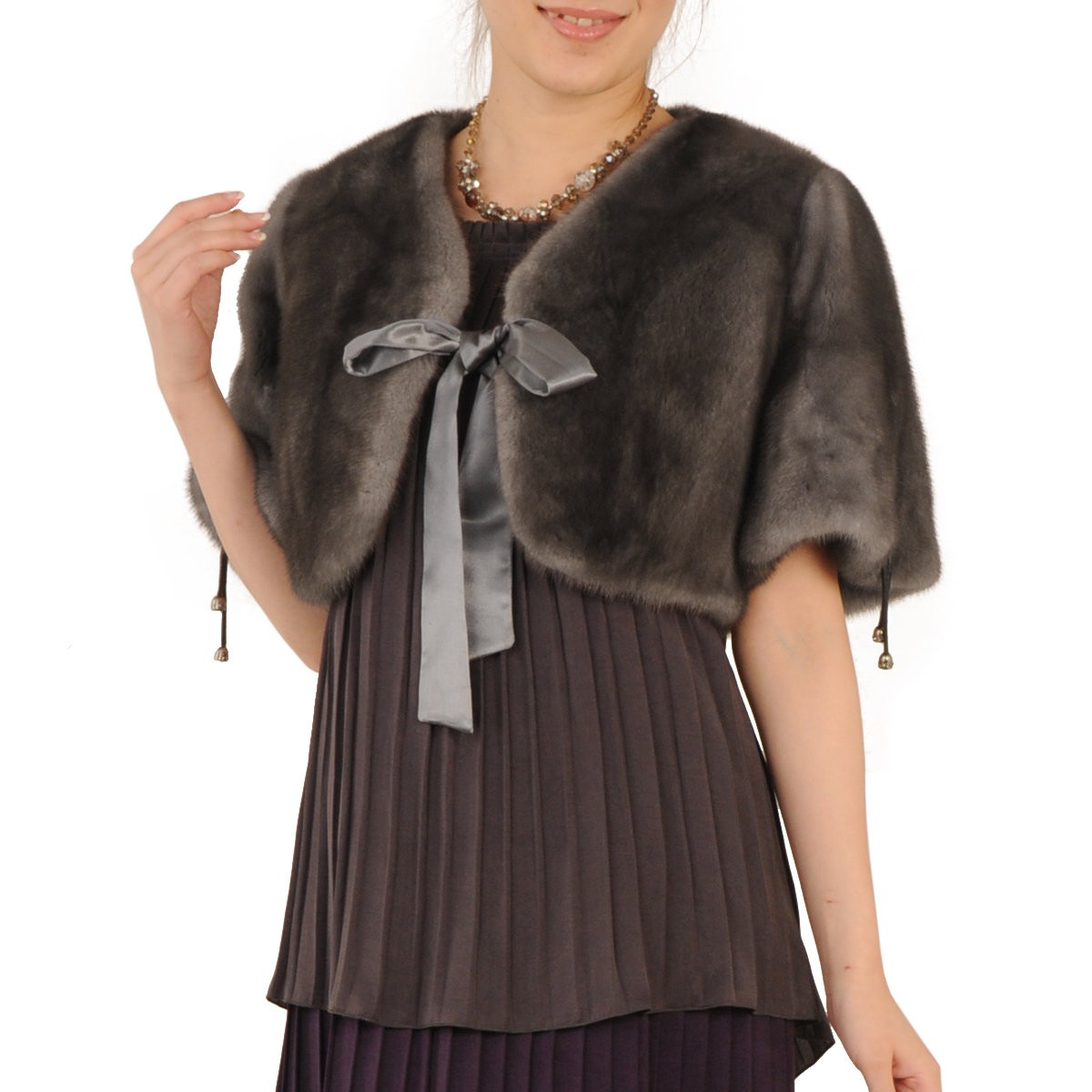 sankyo shokai（三京商会） 毛皮/ファー/ブルーアイリスミンク ケープ