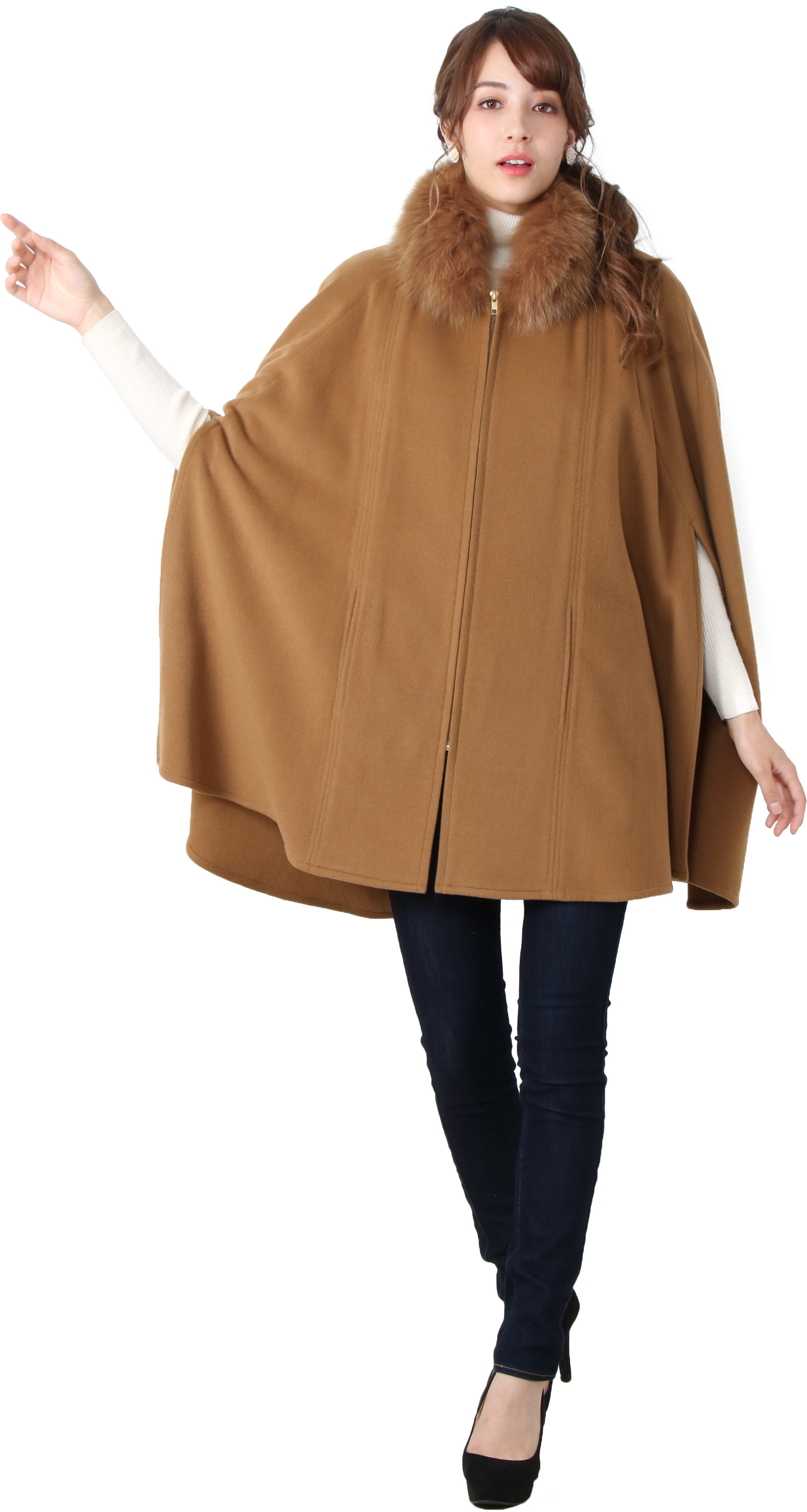 Filomo（フィローモ） ＜爆買＞Filomo カシミヤ ケープ ポンチョ