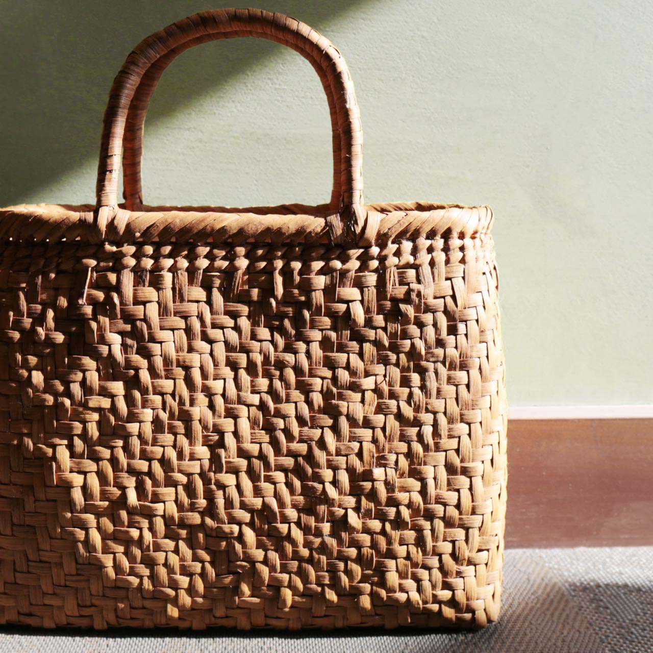 sankyo shokai（三京商会） 山葡萄 かごバッグ レディース 網代編み