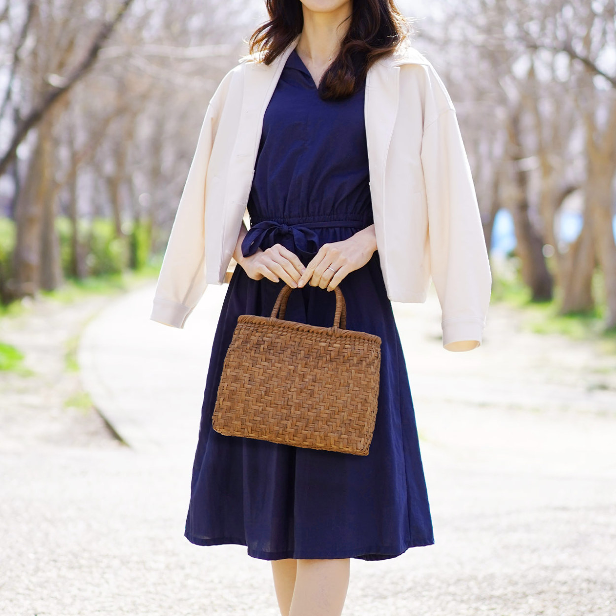 sankyo shokai（三京商会） ＜爆買＞山葡萄 かごバッグ レディース