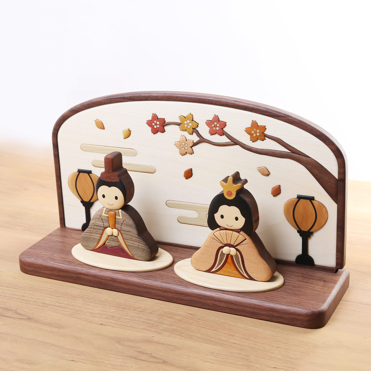 sankyo shokai（三京商会） ＜爆買＞雛人形 コンパクト おしゃれ 木製