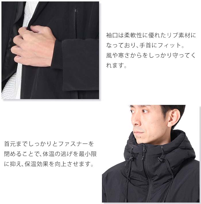 SLICK（スリック） ナイロン 2レイヤー ダウン ジャケット Nylon 2